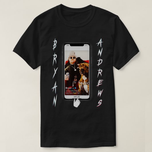 Bryan Andrews T-Shirt (Design vorne)