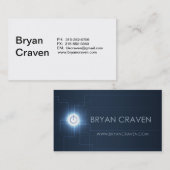 Bryan Craven Visitenkarte (Vorne/Hinten)