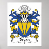 Bryan Familienwappen Poster (Vorne)