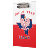 Bryan Polish Texan Klemmbrett (Links)