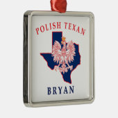 Bryan Polish Texan Ornament Aus Metall (Rechts)