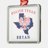 Bryan Polish Texan Ornament Aus Metall (Links)