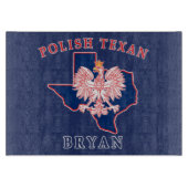 Bryan Polish Texan Schneidebrett (Vorderseite)