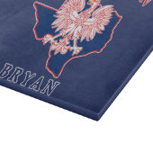 Bryan Polish Texan Schneidebrett (Ecke)