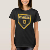 Bryan Reynolds Zuhause Plate Gameday Bryan Reynold T-Shirt (Vorderseite)