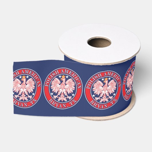 Bryan Texas Polnischer Adler Ripsband (Spule)