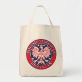 Bryan Texas Polnischer Adler Tragetasche (Vorne)