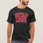 Bryan Uni Lions 01 T-Shirt (Vorderseite)