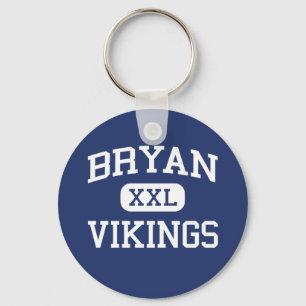 Bryan - Wikinger - Highschool Bryan - Bryan Texas Schlüsselanhänger