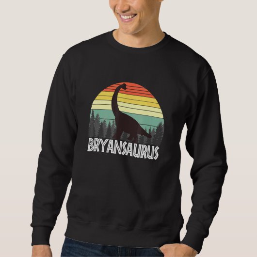 Bryansaurus Bryan Saurus Sweatshirt (Vorderseite)