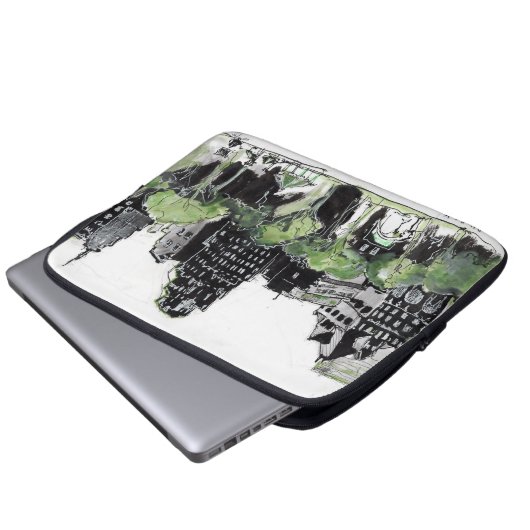 Bryant-Park Laptopschutzhülle (Vorne Knopf)