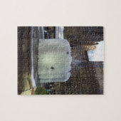 Bryant Park NYC Frozen Weihnachtsbrunnen Foto Puzzle (Horizontal)