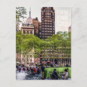 Bryant Park, NYC Postcard Postkarte (Vorderseite)