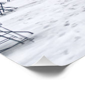 Bryant Park Schnee Poster (Ecke)