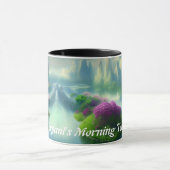 Bryant's Morning Tea Personalisiert anpassbar Tasse (Zentrum)