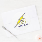 BRYCE 14 RUNDER AUFKLEBER (Umschlag)