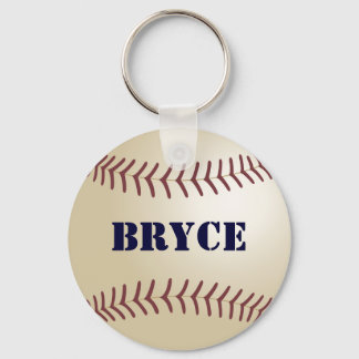 Bryce Baseball Keychain von 369MyName Schlüsselanhänger