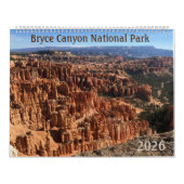 Bryce Canyon 2026 Photographic 12-Month Calendar Kalender (Titelbild)
