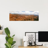 Bryce Canyon Amphitheater Panorama Poster (Heimbüro)
