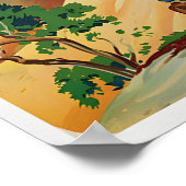Bryce Canyon Art Nationalpark Poster Utah (Ecke)