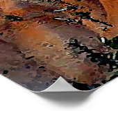 Bryce Canyon bei Sunrise Poster (Ecke)