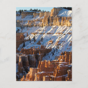 Bryce Canyon Christmas, Sunset Point Feiertagspostkarte