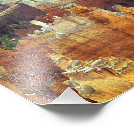 Bryce Canyon Fotodruck (Ecke)