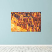 Bryce Canyon Hoodoos Leinwanddruck (Insitu (Holzboden))