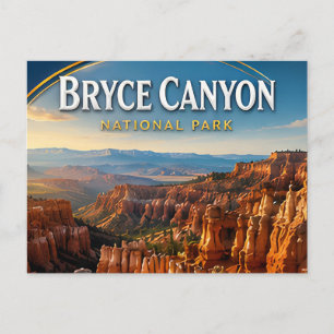 Bryce Canyon Hoodoos Scenic Nationalpark Postkarte