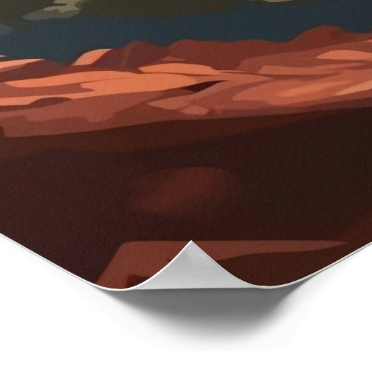 Bryce Canyon I Poster (Ecke)