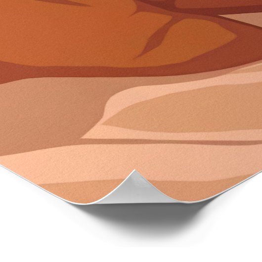 Bryce Canyon II Poster (Ecke)