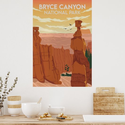Bryce Canyon II Poster (Küche)