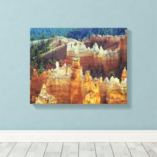 Bryce Canyon Leinwanddruck (Insitu (Holzboden))