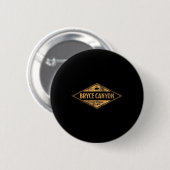 Bryce Canyon National Park Bär Retro Männer Frauen Button (Vorne & Hinten)