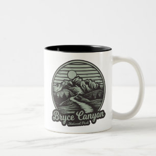 Bryce Canyon National Park Bergpfad Zweifarbige Tasse