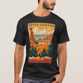 Bryce Canyon National Park Midjahrhundert Moderne T-Shirt