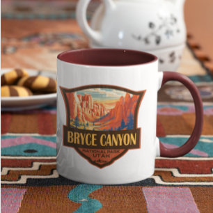 Bryce Canyon National Park Reise Kunst Vintage Tasse