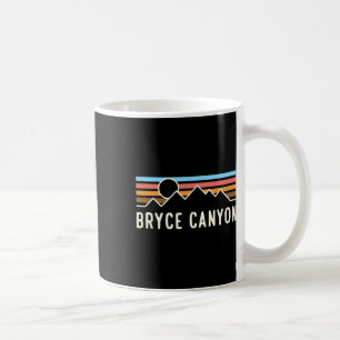 Bryce Canyon National Park Retro-Berg-Camping Kaffeetasse