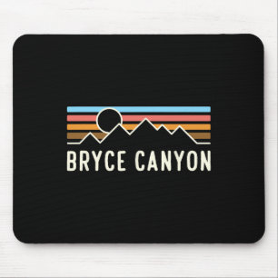 Bryce Canyon National Park Retro Berg Camping Mousepad