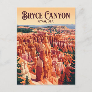 Bryce Canyon National Park USA Postkarte