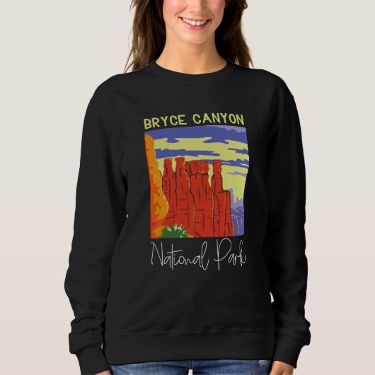 Bryce Canyon National Park USA Sweatshirt (Vorderseite)