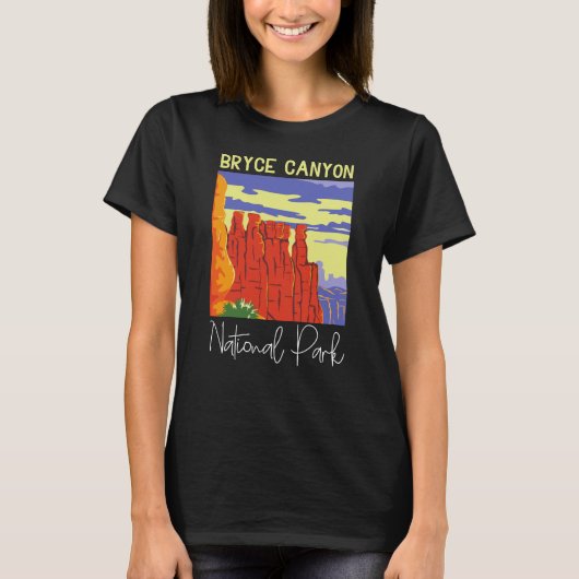 Bryce Canyon National Park USA T-Shirt (Vorderseite)