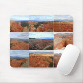 Bryce Canyon National Park, Utah, Collage Mousepad (Mit Mouse)