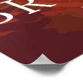 Bryce Canyon National Park Utah Desert Landscape Poster (Ecke)