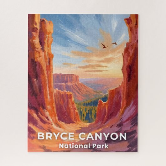 Bryce Canyon National Park | Utah Reise Puzzle (Vertikal)