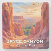 Bryce Canyon National Park | Utah Travel Steinuntersetzer (Vorderseite)