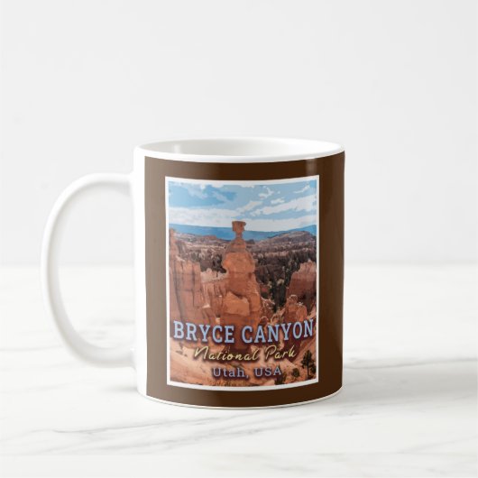 BRYCE CANYON NATIONAL PARK - UTAH USA KAFFEETASSE (Links)