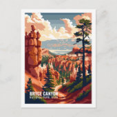 Bryce Canyon National Park Utah USA Postkarte (Vorderseite)