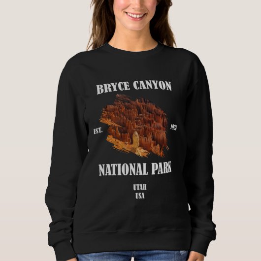 Bryce Canyon National Park Utah USA Sweatshirt (Vorderseite)
