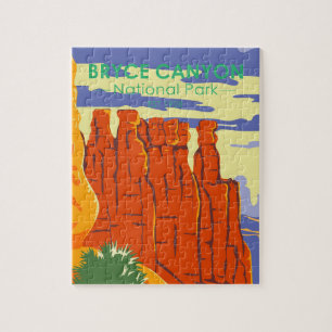 Bryce Canyon National Park Utah Vintage Puzzle